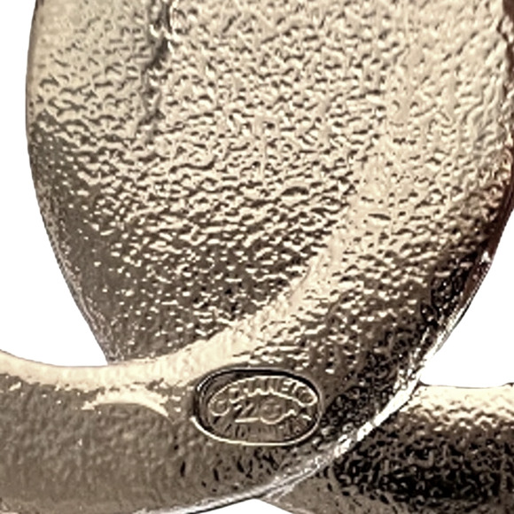 Chanel Interlocking CC Silver Turnlock CZ Brooch Autumn 2022 (CCXX039) - Picture 6 of 6